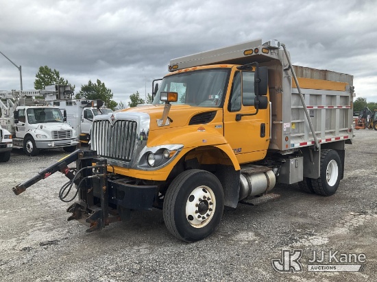 (Plymouth Meeting, PA) 2015 International 7400 Dump Truck Runs & Moves) (Dump Not Operating)