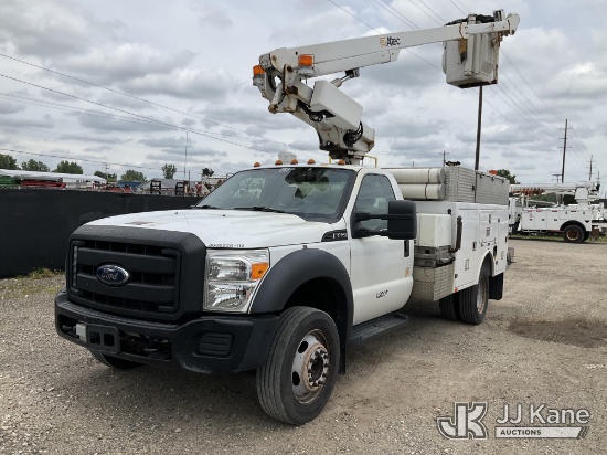 (Charlotte, MI) Altec AT200A, Telescopic Non-Insulated Bucket Truck mounted behind cab on 2012 Ford