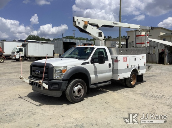 (Harmans, MD) Versalift TEL29N-03, Non-Insulated Bucket Truck mounted behind cab on 2013 Ford F-450