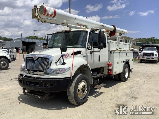 (Harmans, MD) Altec L44E, Over-Center Bucket mounted on 2013 International 4400 Utility Truck Runs,