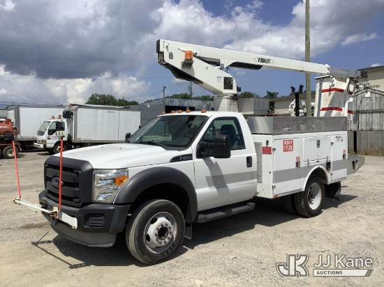 (Harmans, MD) Versalift TEL29N-03, Non-Insulated Bucket Truck mounted behind cab on 2013 Ford F-450
