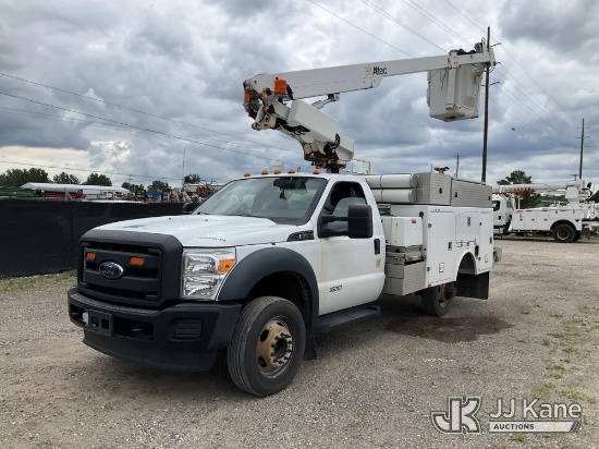 (Charlotte, MI) Altec AT200-A, Telescopic Non-Insulated Bucket Truck mounted behind cab on 2015 Ford