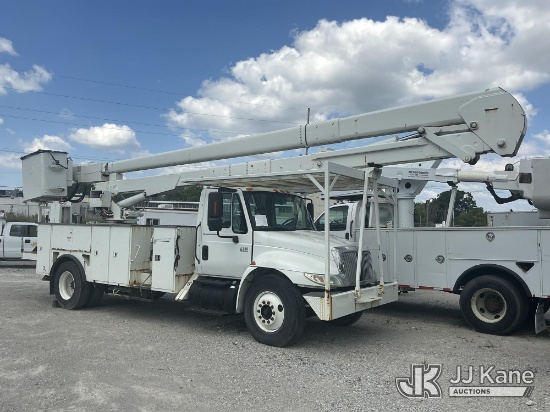 (Fort Wayne, IN) HiRanger 6TC-65, Material Handling Bucket Truck rear mounted on 2005 International