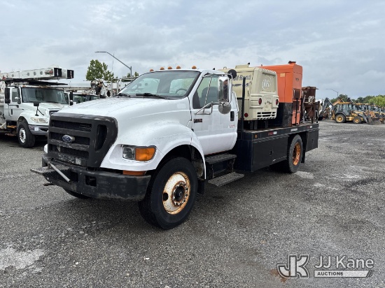 (Plymouth Meeting, PA) Vac-Hoe Vacuum Excavation System , 2004 Ford F750 Vacuum Excavation Truck Run