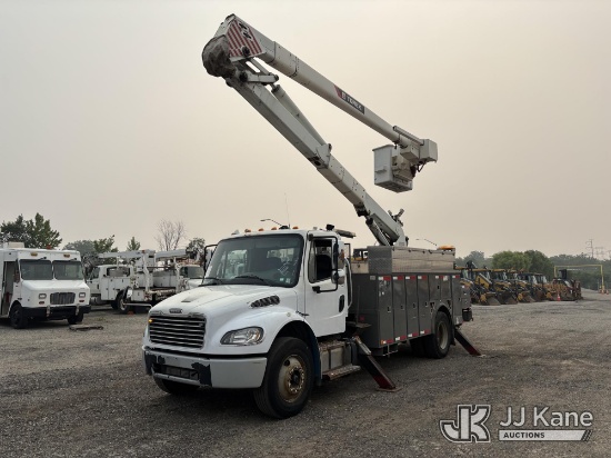 (Plymouth Meeting, PA) Terex/Telelect Hi-Ranger HR-52M, Material Handling Bucket Truck rear mounted
