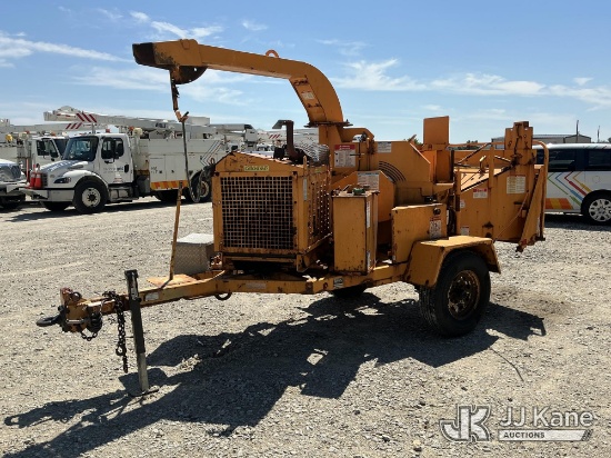 (Shrewsbury, MA) 2017 Bandit Industries 200 UC Portable Chipper (12in Disc), Trailer Mounted Runs