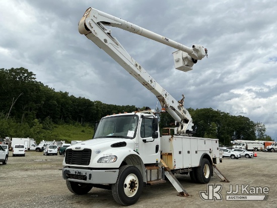 (Shrewsbury, MA) Altec AA55, Material Handling Bucket Truck rear mounted on 2020 Freightliner M2 106