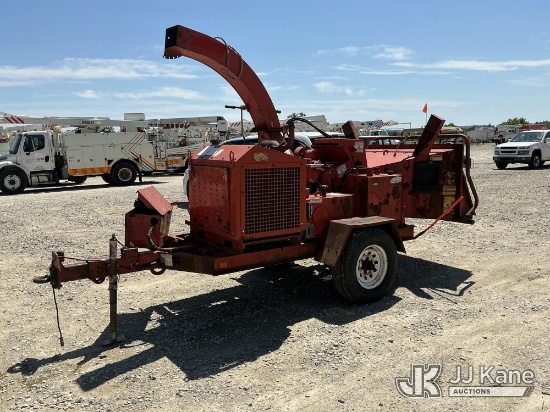 (Shrewsbury, MA) 2018 Morbark Beever M12RX Chipper (12in Drum), trailer mtd Not Running, Condition U