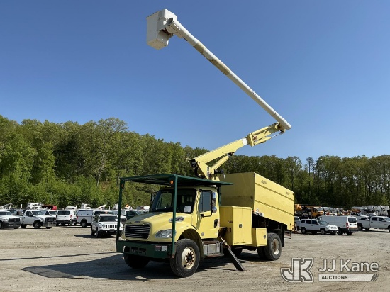 (Shrewsbury, MA) Altec LR760, Over-Center Bucket Truck mounted behind cab on 2017 Freightliner M2 10
