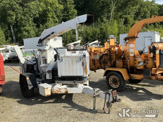 (Shrewsbury, MA) 2015 Altec DC 1317 Chipper (13in Disc), trailer mtd. Runs) (Seller States: Broken H