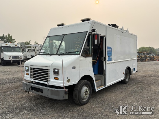 (Plymouth Meeting, PA) 2016 Freightliner MT45 Chassis Step Van Runs & Moves) (Dash Warning Indicator