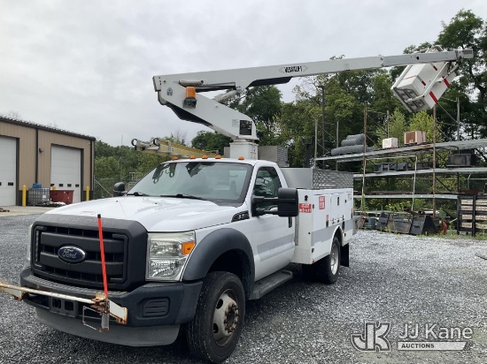 (Hagerstown, MD) Versalift TEL29, Non-Insulated Bucket Truck mounted on 2013 Ford F-450 SD Regular C