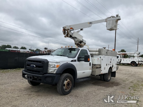 (Charlotte, MI) Altec AT200A, Telescopic Non-Insulated Bucket Truck mounted behind cab on 2012 Ford