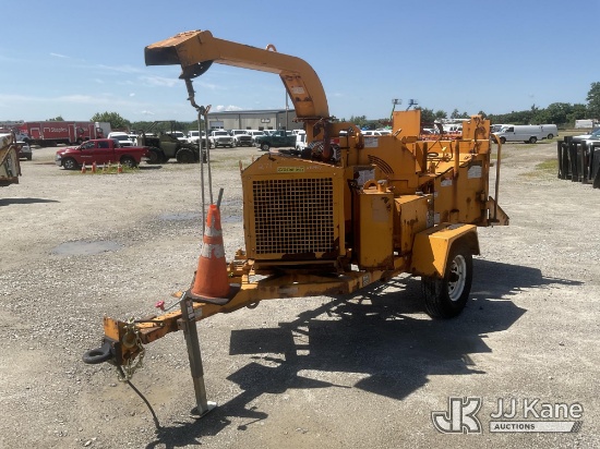 (Shrewsbury, MA) 2017 Bandit Industries 200 UC Chipper (12in Disc), trailer mtd. Not Running, Condit