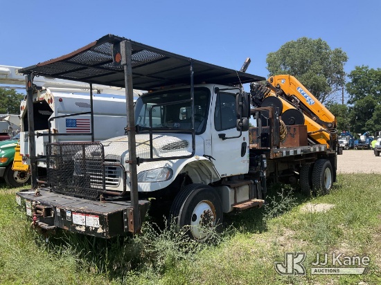 (Charlotte, MI) Effer 225/6S, Hydraulic Knuckle Boom Crane rear mounted on 2018 Freightliner M2 106