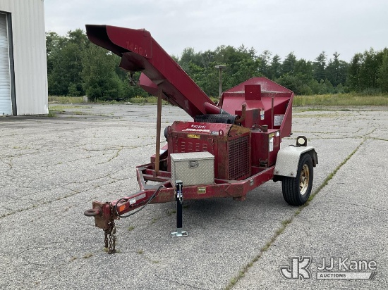 (Wells, ME) 2019 Bandit Industries 1690 Chipper (12in Drum), trailer mtd. Non-Titled) (Not Running,