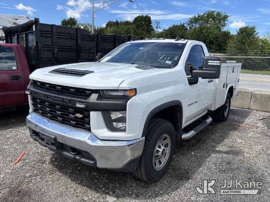 (Plymouth Meeting, PA) 2021 Chevrolet Silverado 3500HD Service Truck Runs) (Transmission/Drivetrain