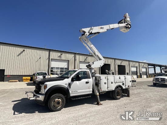 (Lancaster, OH) Altec AT41M, Articulating & Telescopic Material Handling Bucket Truck mounted behind
