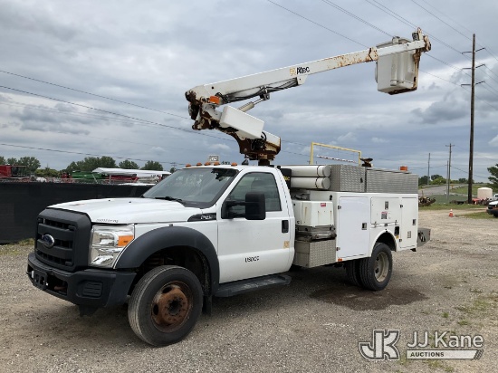 (Charlotte, MI) Altec AT200A, Telescopic Non-Insulated Bucket Truck mounted behind cab on 2013 Ford