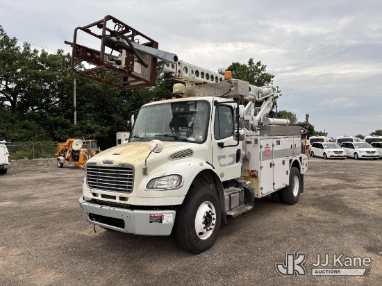(Plymouth Meeting, PA) Altec A-T40C, Telescopic Non-Insulated Cable Placing Bucket Truck rear mounte