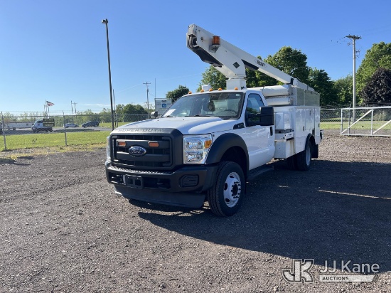 (Louisville, OH) Versalift TEL29NE03, Telescopic Non-Insulated Bucket Truck mounted behind cab on 20
