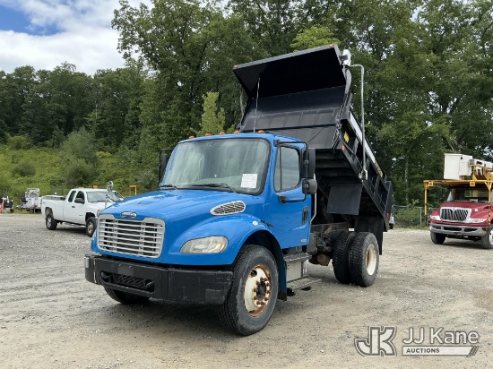 (Shrewsbury, MA) 2010 Freightliner M2 106 Dump Truck Runs, Moves & Dump Operates) (Dash Warning Indi