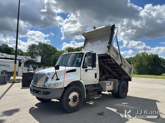 (Ashland, OH) 2012 International 4300 Dump Truck Runs, Moves & Dump Operates) (Seller States Lacking