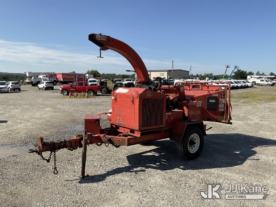 (Shrewsbury, MA) 2018 Morbark Beever M12RX Chipper (12in Drum), trailer mtd. Runs