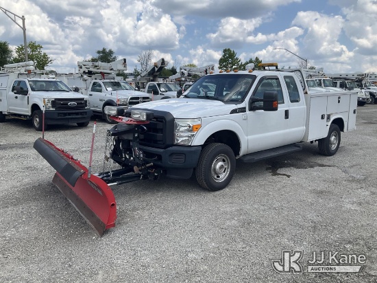 (Plymouth Meeting, PA) 2016 Ford F250 4x4 Extended-Cab Service Truck Runs & Moves