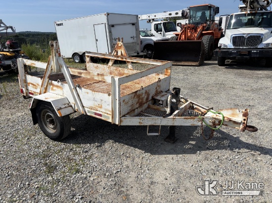 (Shrewsbury, MA) 1978 Custom S/A Reel/Material Trailer Non-Titled) (VIN Tag Blemished) (Corrosion, T
