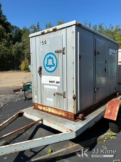 (Taunton, MA) Power Tech Generator, trailer mtd. Non-Titled) (Condition Unknown