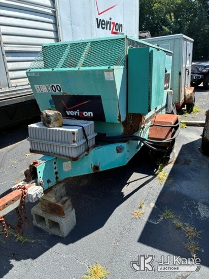 (Taunton, MA) 1994 Onan Quiet Site 60 Generator, trailer mtd. Non-Titled) (Condition Unknown, Missin