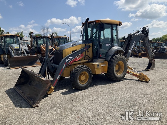 (Plymouth Meeting, PA) 2016 John Deere 410L Tractor Loader Backhoe Runs, Moves & Operates