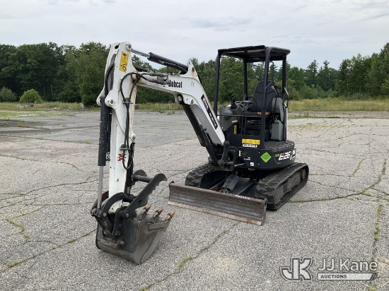 (Wells, ME) 2020 Bobcat E26 Mini Hydraulic Excavator Runs & Moves