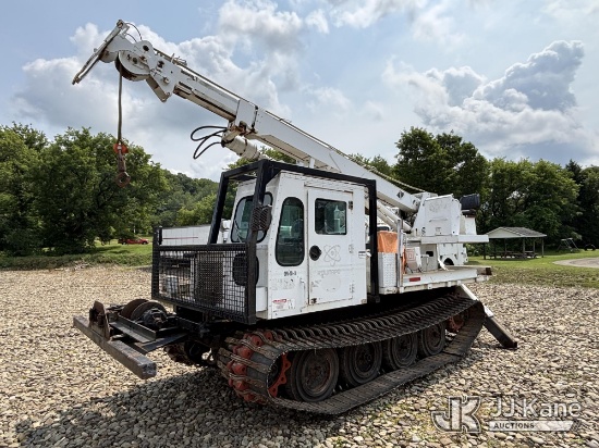(Cuba, NY) Telelect Captain II 3900, Digger Derrick rear mounted on 1985 Go-Tract GT-800 All-Terrain