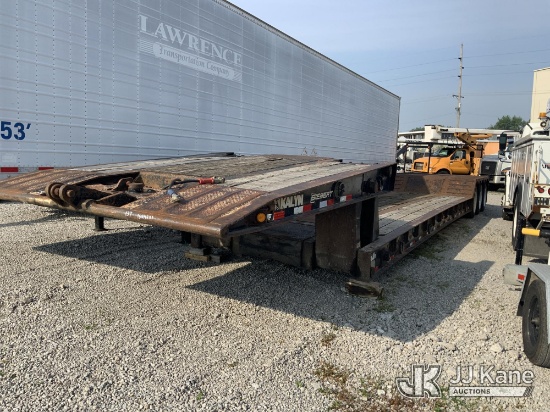 (Fort Wayne, IN) 2008 Kalyn - Siebert Tri-Axle Hydraulic Folding Gooseneck Lowboy Trailer