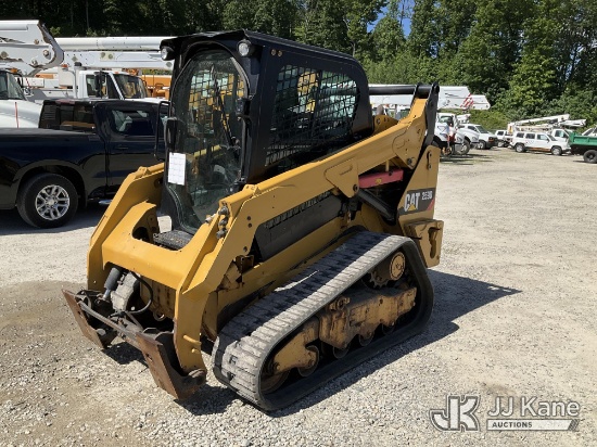 (Shrewsbury, MA) 2017 Caterpillar 259D Crawler Skid Steer Loader Runs, Moves & Operates) (No Bucket