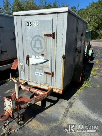 (Taunton, MA) Ener Con ECS 1015 WHD Generator, trailer mtd. Non Titled) (Wrecker or Flatbed Required