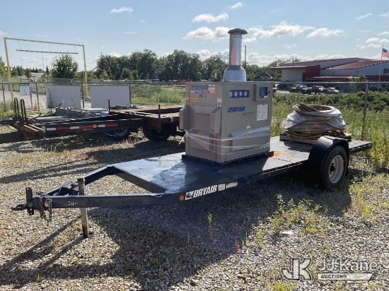 (Shrewsbury, MA) 2005 DryAir 12 ft. 8,800 LB GVWR S/A Tagalong Flatbed Trailer Non-Titled) (Previous