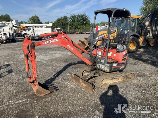 (Plymouth Meeting, PA) 2019 Kubota U17 Mini Hydraulic Excavator