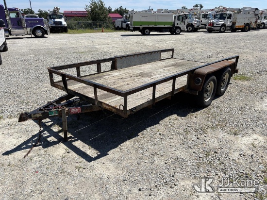 (Shrewsbury, MA) 2017 Big Tex 50LA-14 T/A Tagalong Equipment Trailer Corrosion