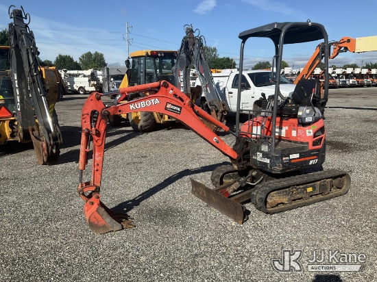 (Plymouth Meeting, PA) 2018 Kubota U17 Mini Hydraulic Excavator Runs & Moves
