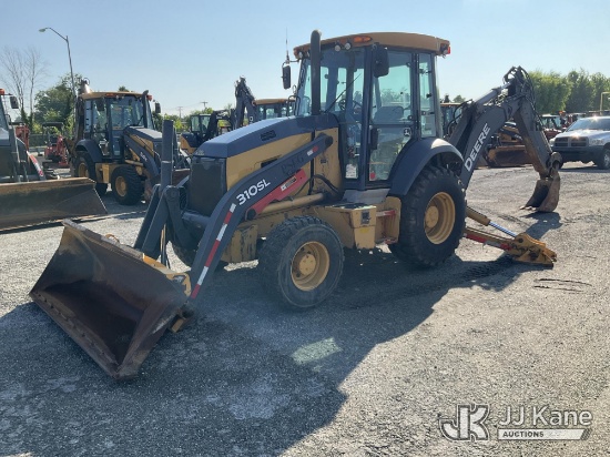 (Plymouth Meeting, PA) 2016 John Deere 310SL Tractor Loader Extendahoe Runs, Moves & Operates