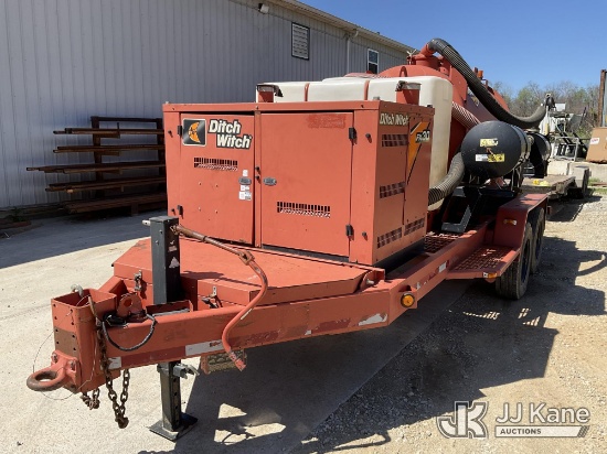 (Bedford, IN) 2017 Ditch Witch FX30 Portable Vacuum Excavation Unit, trailer mtd. Runs & Operates) (