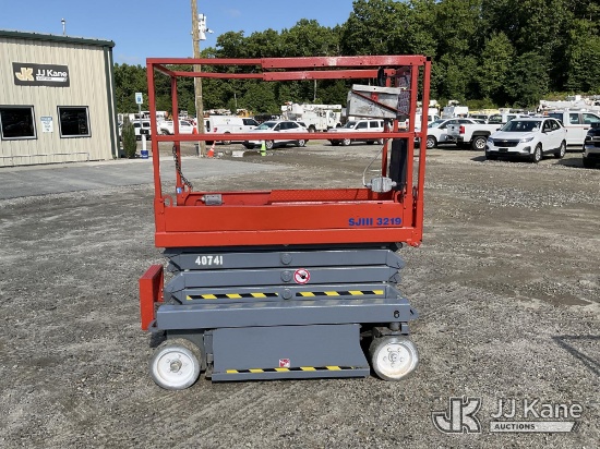 (Shrewsbury, MA) 2012 Sky Jack SJIII-3219 Self-Propelled Scissor Lift Operates