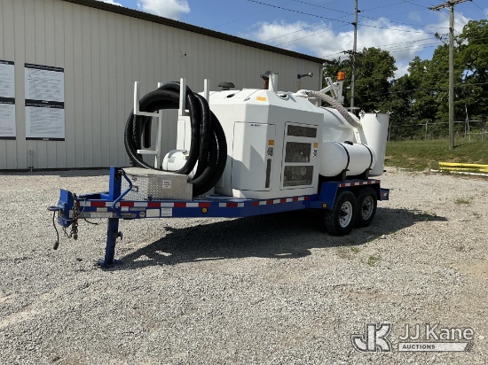 (Fort Wayne, IN) 2021 Vacmaster 1000 T/A Vacuum ExcavationTrailer Runs & Operates