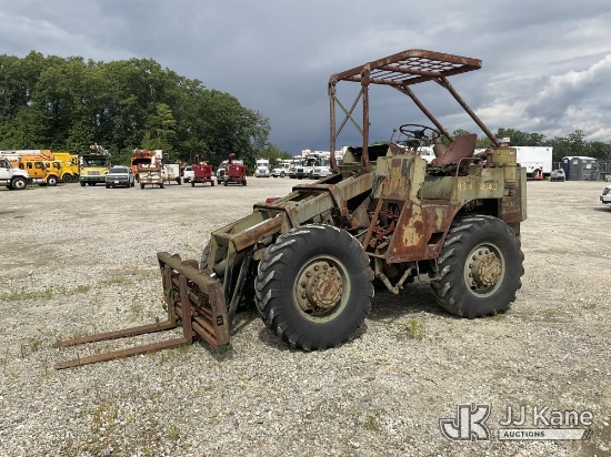 (Shrewsbury, MA) 1970 Pettibone 0S 3354-1 Rough Terrain Forklift Runs, Moves & Operates) (No Brakes