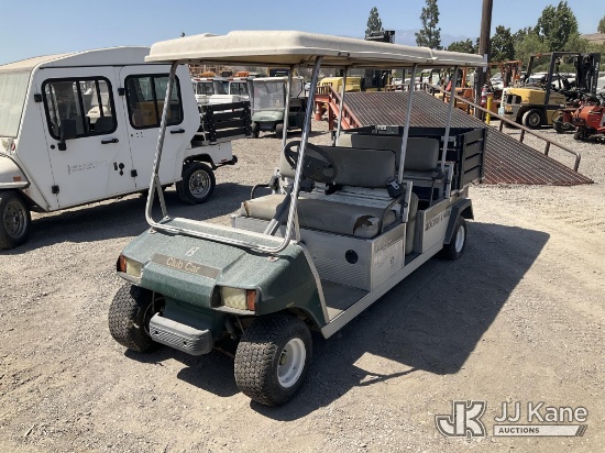 (Jurupa Valley, CA) 2006 Club Car Golf Cart Utility Cart Not Running, Operation Unknown) (No Key, Mi