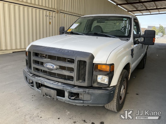 (Jurupa Valley, CA) 2009 Ford F-350 SD Pickup Truck Runs & Moves, Liftgate Operates