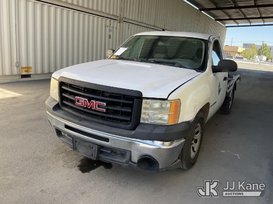 (Jurupa Valley, CA) 2009 GMC Sierra 1500 Refuse/Trash Truck Runs & Moves, PTO Non-Operational